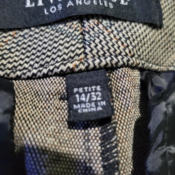 Cargo Pants in Olive Green By Liverpool - Picture 2 of 2